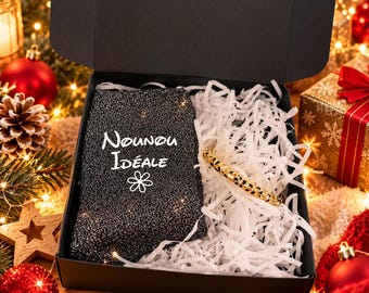 Personalized Sequin Socks. Sock and bangle bracelet gift set. Ideal Christmas gift