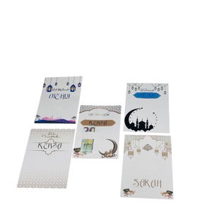 carte, enveloppe porte billet pour offrir cadeau Fête Aid pour enfants filles ou garçons