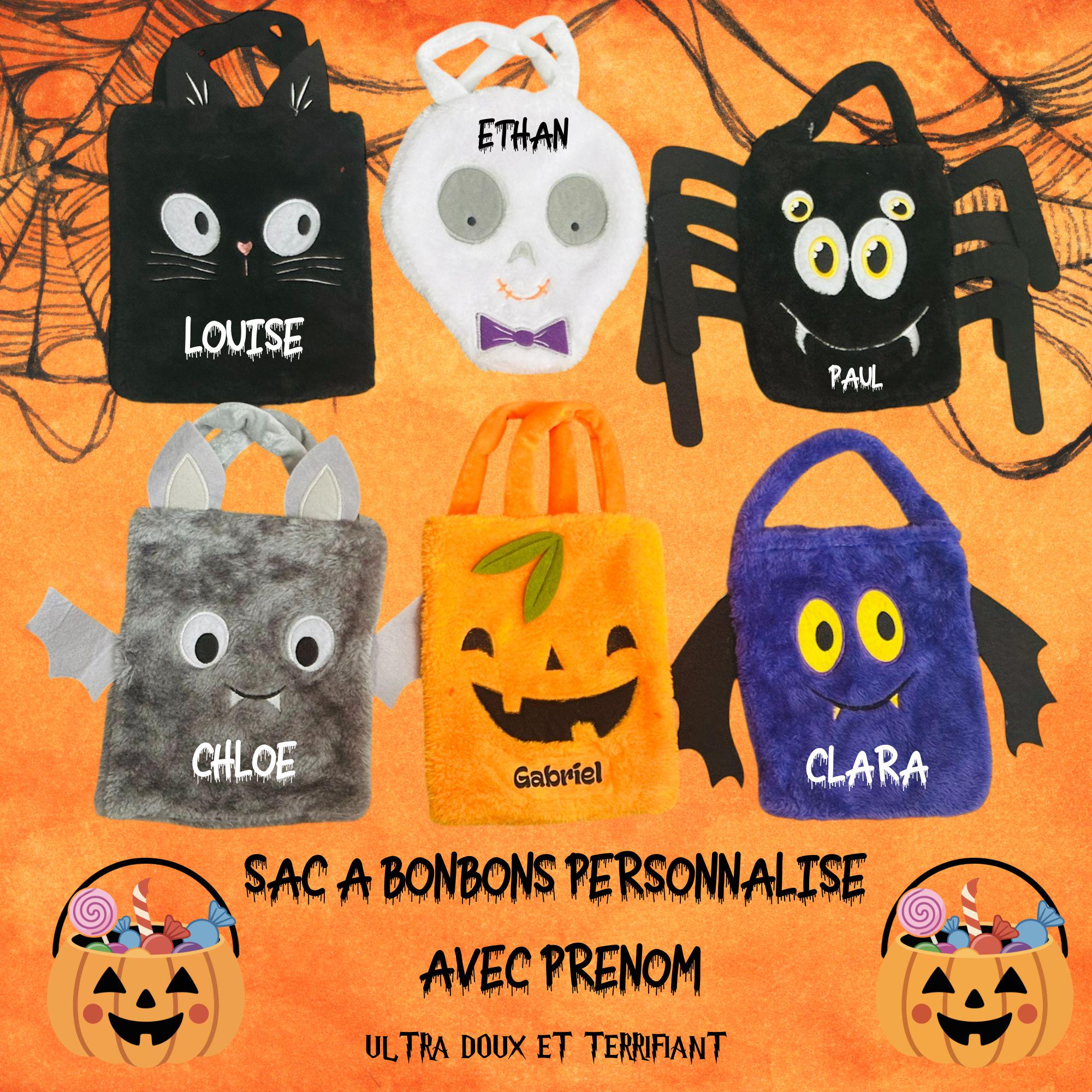 Whaline 72 Stück Halloween Süßigkeitentüten Mit Kordelzug – 15x20 Cm, Bunt Bedruckt Für Partys