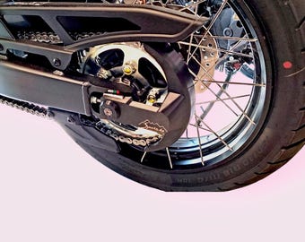 CleandisC chain guard splashguard for Honda Africa Twin CRF1000