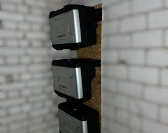 Wall mount for motorcycle cases and top case BMW R1250GS