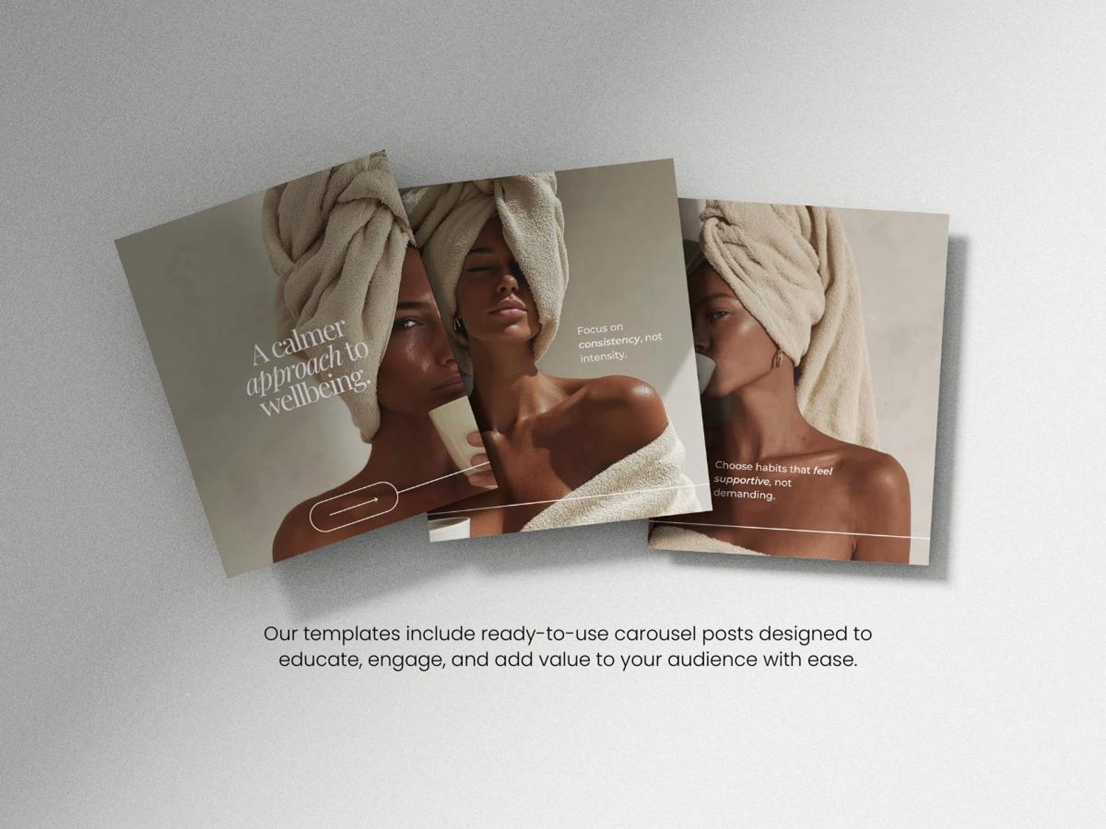 Wellness Instagram Post Templates | Holistic Wellness Instagram ...