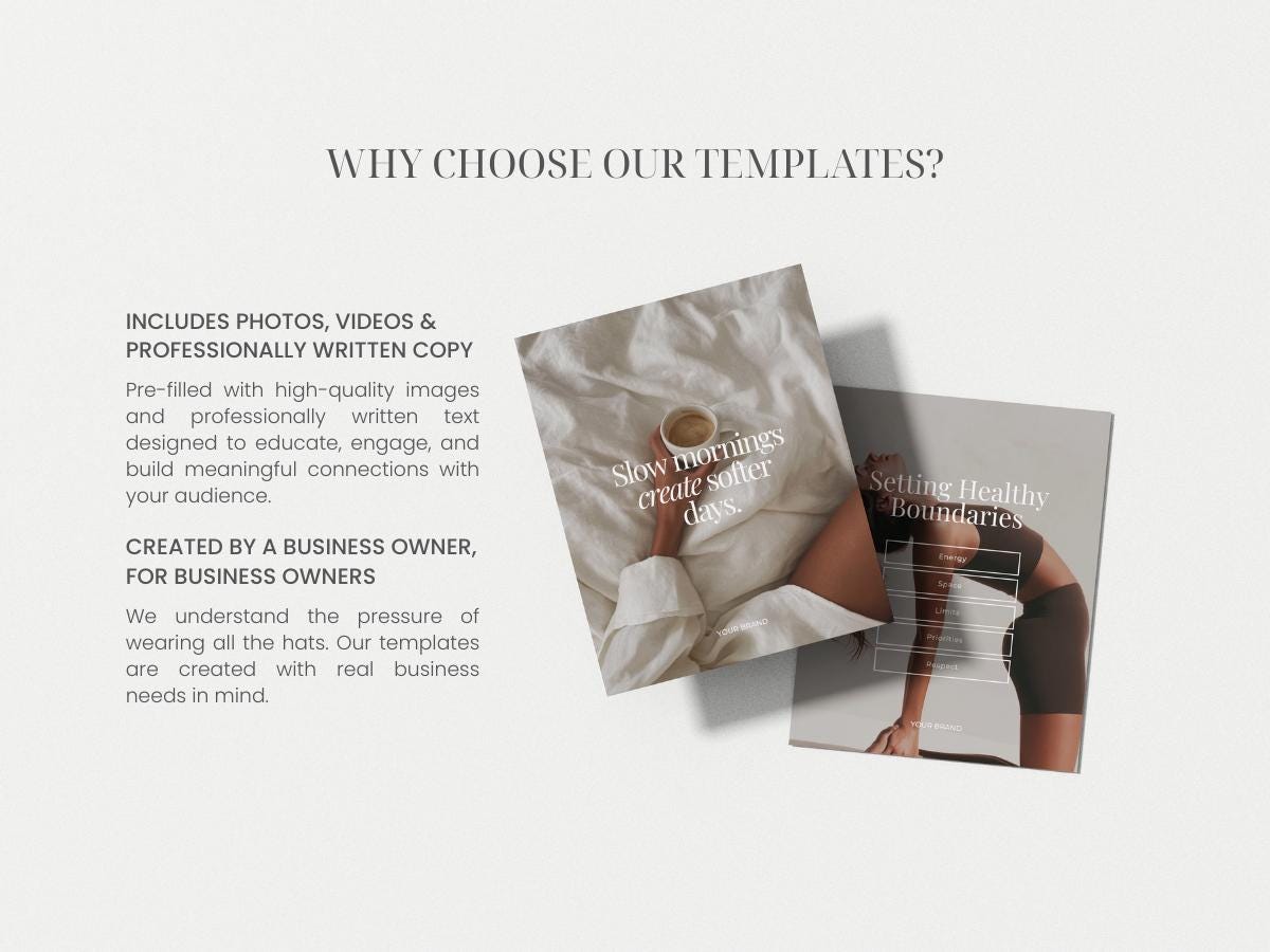 Wellness Instagram Post Templates | Holistic Wellness Instagram ...