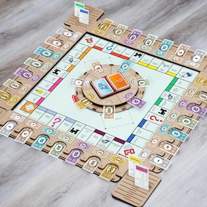 Monopoly board frame / Organizer for Monopoly