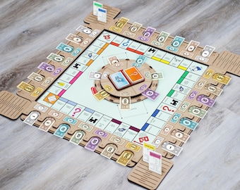 Monopoly board frame / Organizer for Monopoly