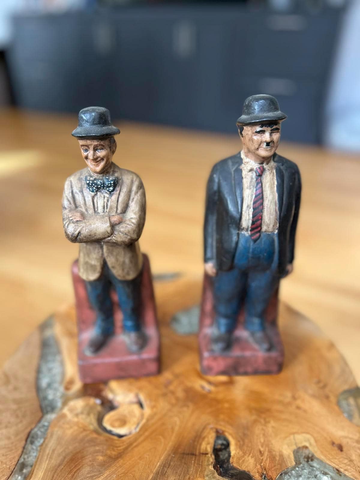 Laurel and Hardy Figurines - Etsy