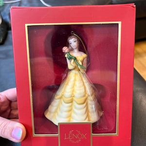 Lenox Disney Showcase Collection Princess Belle Ornament