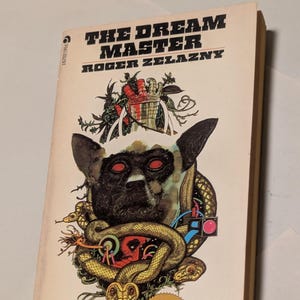 The Dream Master von Roger Zelazny, veröffentlicht von Ace Books dritter Druck April 1973 Vintage Science Fiction Massenmarkt Taschenbuch