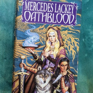 Oathblood Vows and Honor 3 by Mercedes Lackey Daw Books Inc. 1998 vintage hardcover high fantasy series short story collection book
