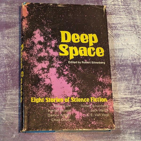 Deep Space eight stories of science fiction edited by Robert Silverberg Thomas Nelson Inc. 1973 hardcover sci-fi short story anthology book