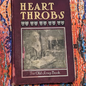 Heart Throbs Das alte Schrottbuch The Chapple Verlagsgesellschaft Ltd 1905 National Magazine Contest-Einträge antikes Hardcover-Anthologiebuch