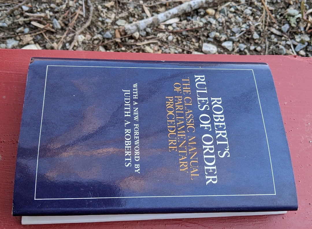 Reglas de orden de Robert El manual clásico de procedimiento