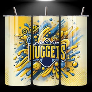 20oz Skinny Tumbler Wrap PNG, Design de Tumbler com Tema Esportivo, Mascote Sublimação Tumbler PNG, Download Digital, 20oz Seamless Tumbler