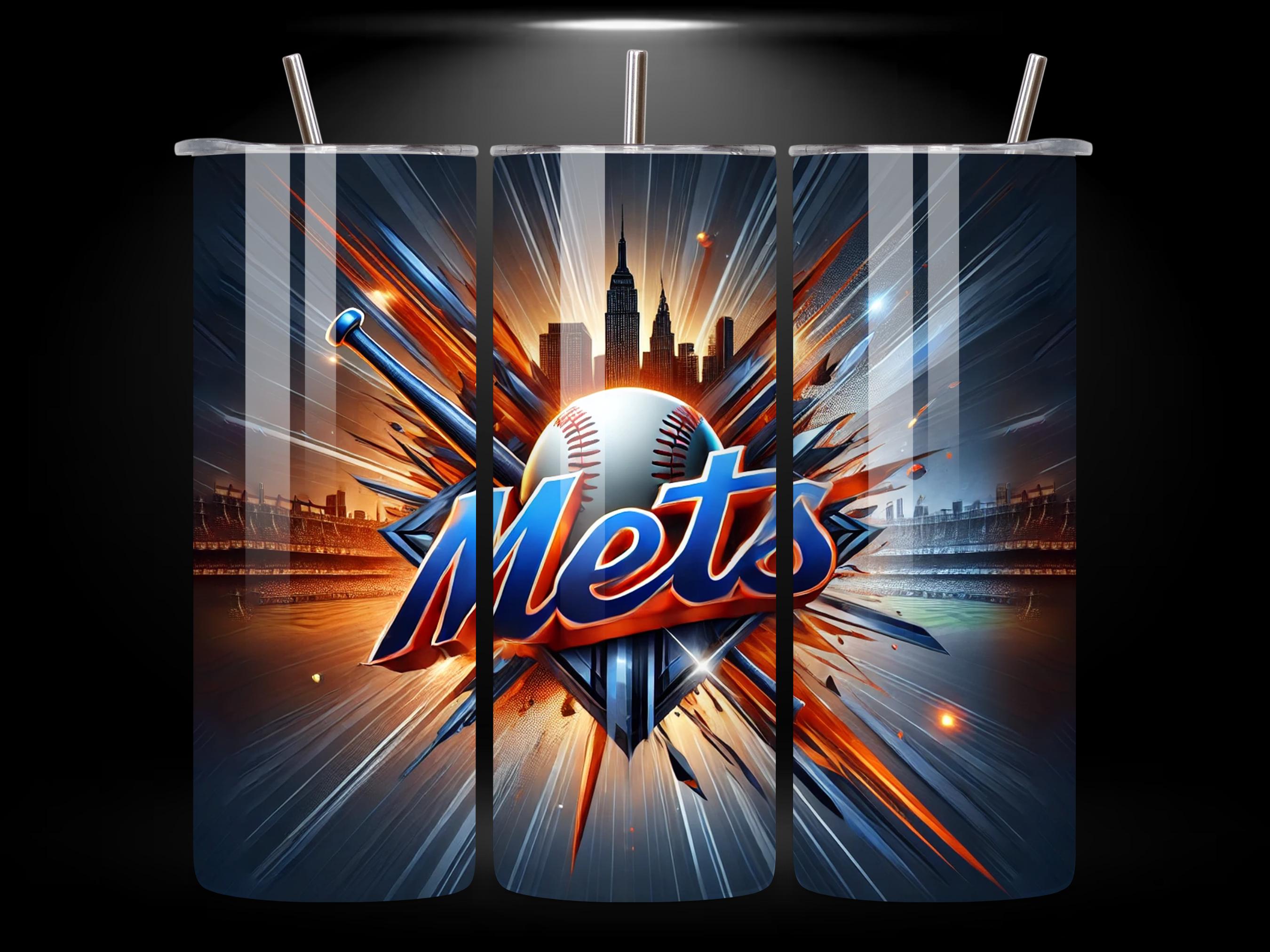 Retro New York Mets Baseball Team Light Switch Outlet Cover – HD Room Decor