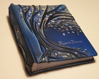 Wedding Photo album 13 x 9  with Tree of Life for 300 photos 4x6