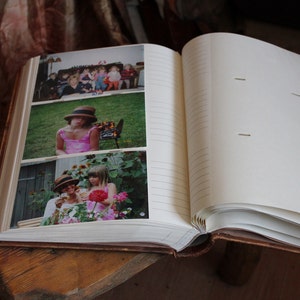 Wedding leather Photo album 13 x 9 with Tree of Life for 300 photos zdjęcie 2