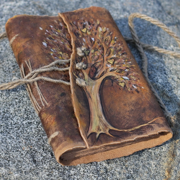 Leather Guest Book Etsy