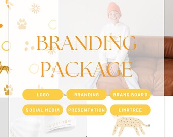 Branding Package: stronger digital presence and specialized branding pieces.