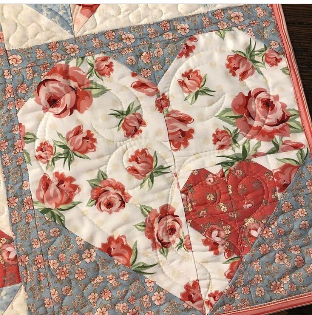 Love Note Mini Quilt Download Pattern - Etsy