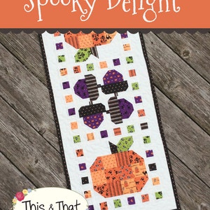Spooky Delight Table Runner Pattern