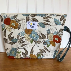 Knitting, Crochet or Embroidery pouch-Small Whatcha Got Autumn Bouquet image 2
