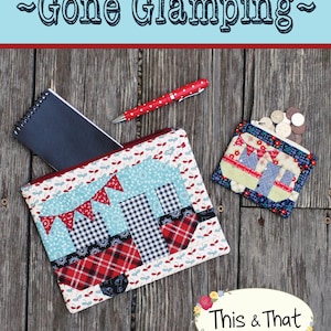 Gone Glamping Bag/Quilt Download Pattern