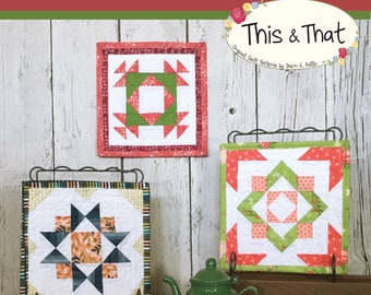 Bitty Barn Block October-December Pattern