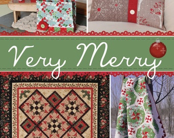 Very Merry quilt book