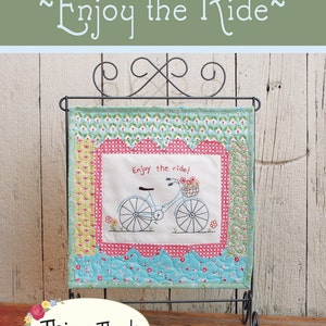 Enjoy the Ride Embroidery Pattern