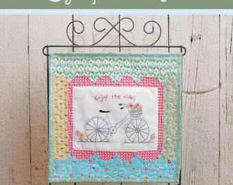 Enjoy the Ride Embroidery Pattern