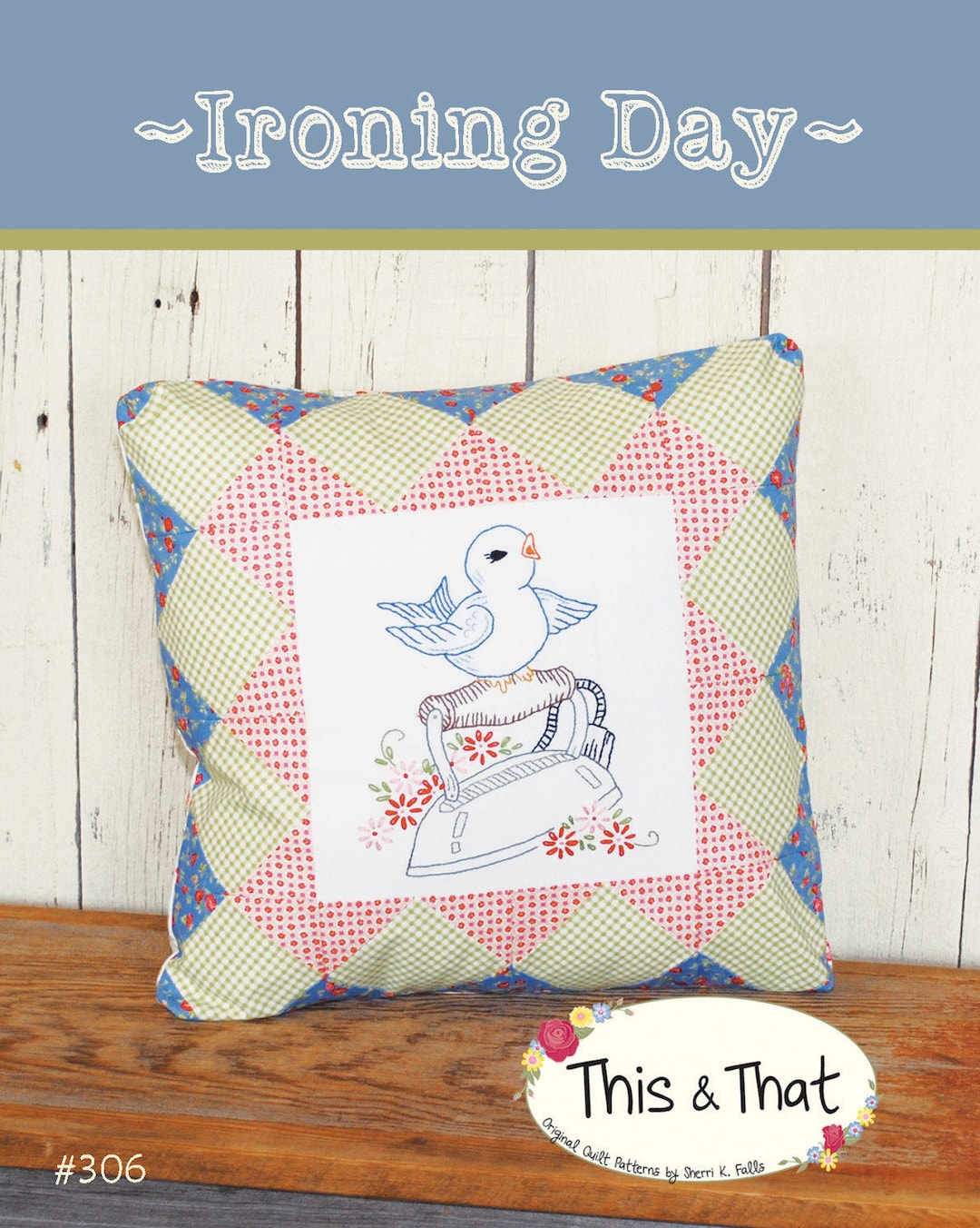 Ironing Day Embroidery Download Pattern - Etsy