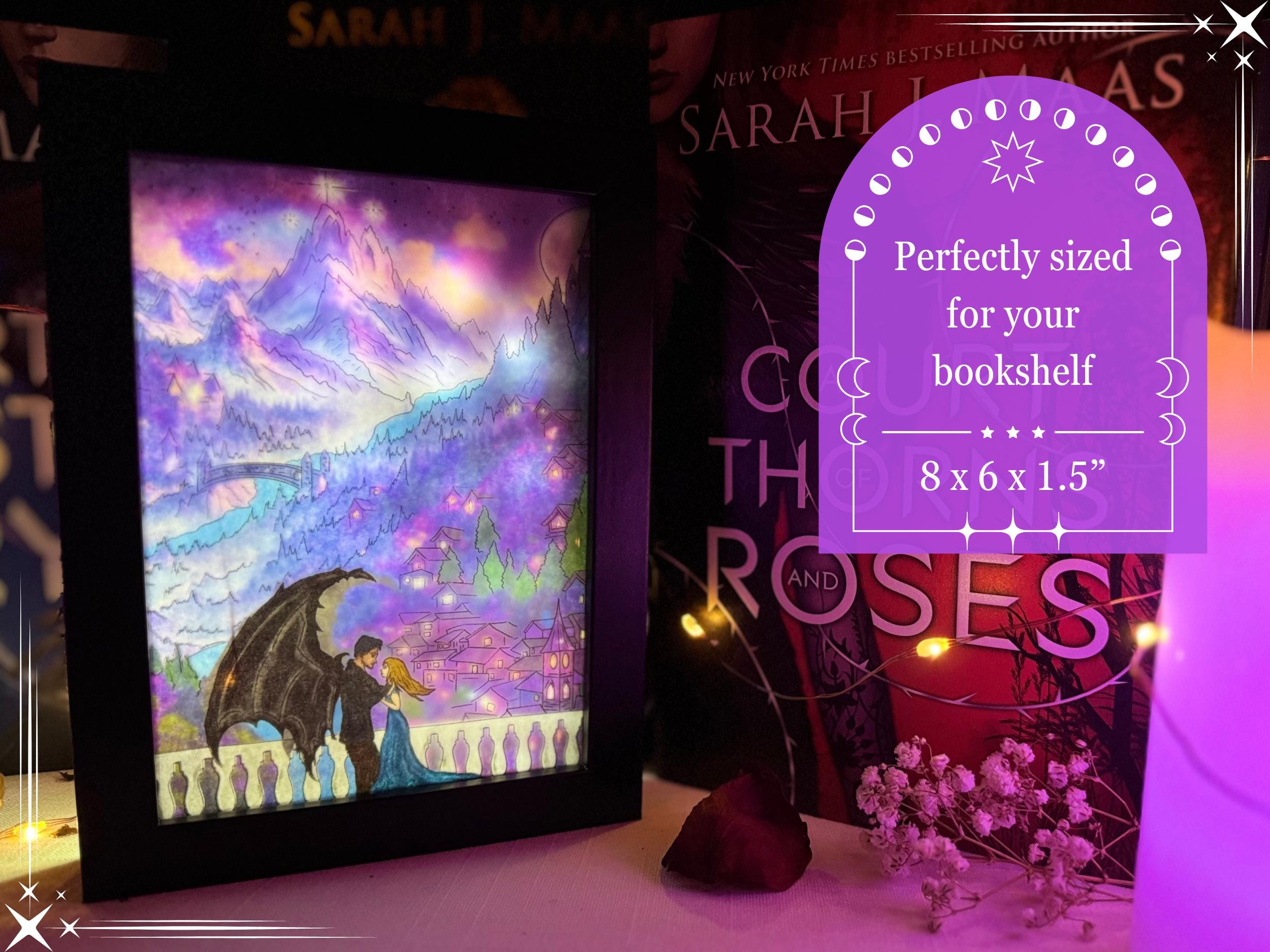 City of Starlight Backlit Book Nook Picture Box | 3D Shadow Light Box ...