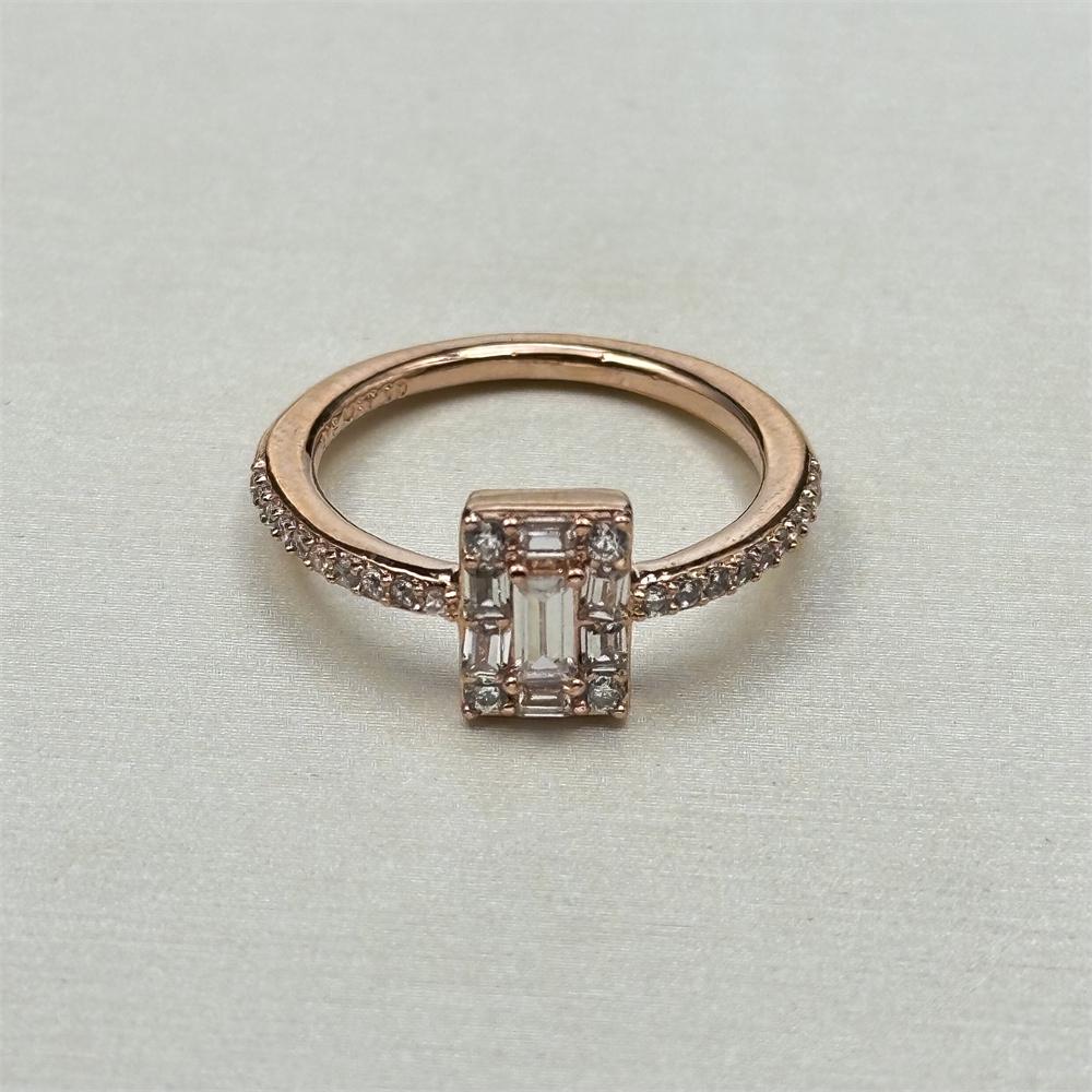 PANDORA Rose Gold Luminous Ice Ring