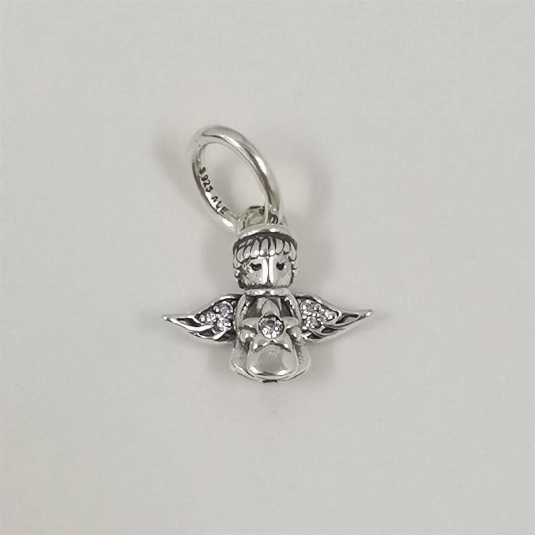 Pandora Sparkling Angel Dangle Charm - Etsy