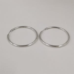 Pandora Moments 40 mm Charm Hoop Earrings