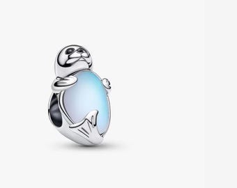 Pandora Seal Charm for Bracelet or Necklace Silver, Necklace Pendant, Christmas Handmade, Gift for Her, Travel Pendant