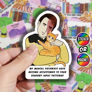 Sticker or Magnet - Friendship With Data