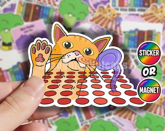 Sticker of magneet: Spot and The Game