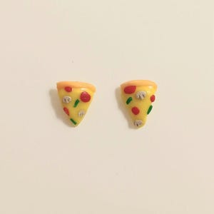 Pizza Slice Stud Earrings