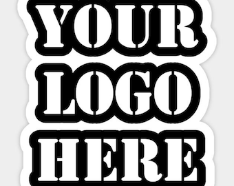 Pegatinas con formas personalizadas, calcomanías de vinilo personalizadas para logotipos comerciales, etiquetas con nombres, pegatinas troqueladas impermeables, pegatinas de vinilo troqueladas.