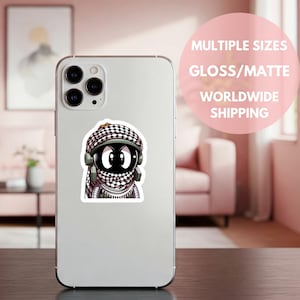 Pegatinas de solidaridad con Palestina para diario, pegatinas de activistas políticos para cuadernos, calcomanías de Palestina para coche, pegatinas con el símbolo palestino para iPhone.