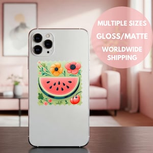 Watermelon Sticker for Phone Case Palestinian Symbol Gifts That Support Palestine Falasteen Activist Gifts Christmas Stocking Filler Gifts
