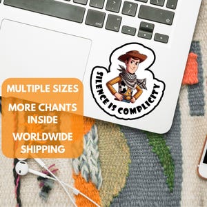 Sticker dessin animé Palestine gratuit - Illustration du symbole du keffieh - Décalcomanie en vinyle de plusieurs tailles - Art militant pour ordinateur portable, fenêtre de voiture, iPhone