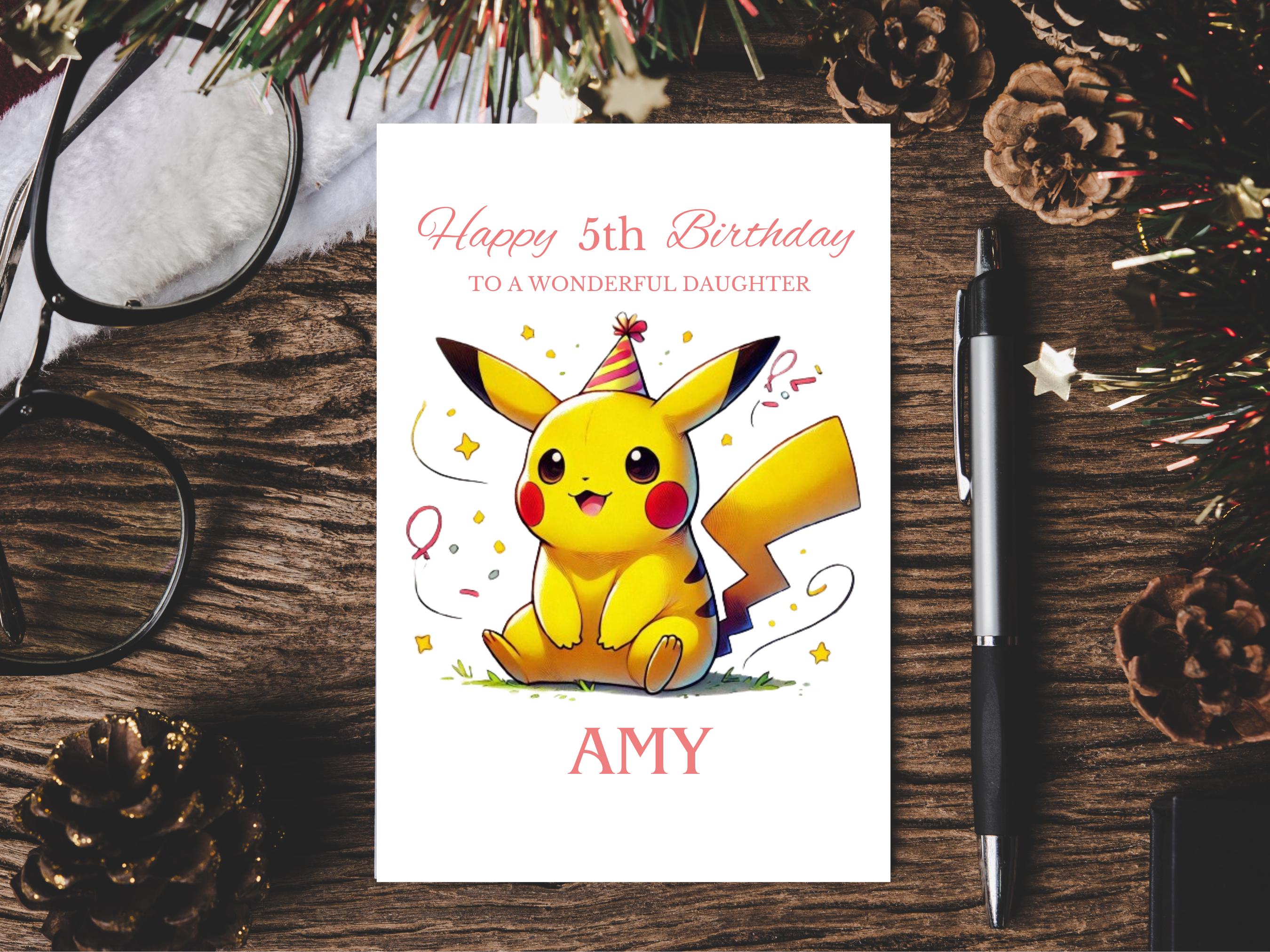 POKEMON Invito Digitale Compleanno Festa Personalizzato | Perle Di Carta - Foto 7