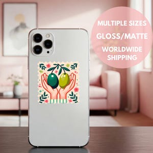 Palestine Olive Sticker Pro Palestine Activist Stickers Vinyl Sticker for Water Bottle Palestinian Symbol Stickers for Car Bumper Watermelon
