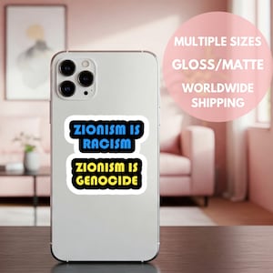 Adesivo para laptop, adesivos palestinos para capa de iPhone, adesivos palestinos para para-choque de carro, adesivos ativistas, presentes que apoiam