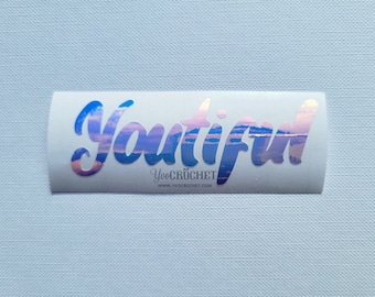 Stray Kids "Youtiful" Holographic Vinyl Decal
