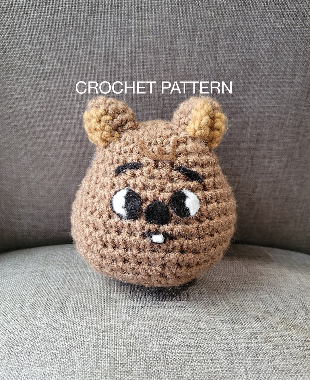 SKZOO HAN QUOKKA Crochet Pattern Etsy