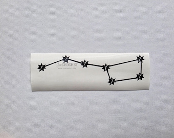 Vinilo decorativo de la constelación de la Osa Mayor de BTS