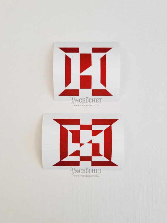 J-hope Hope on the Stage Decal Set - Red Shimmer or Glossy